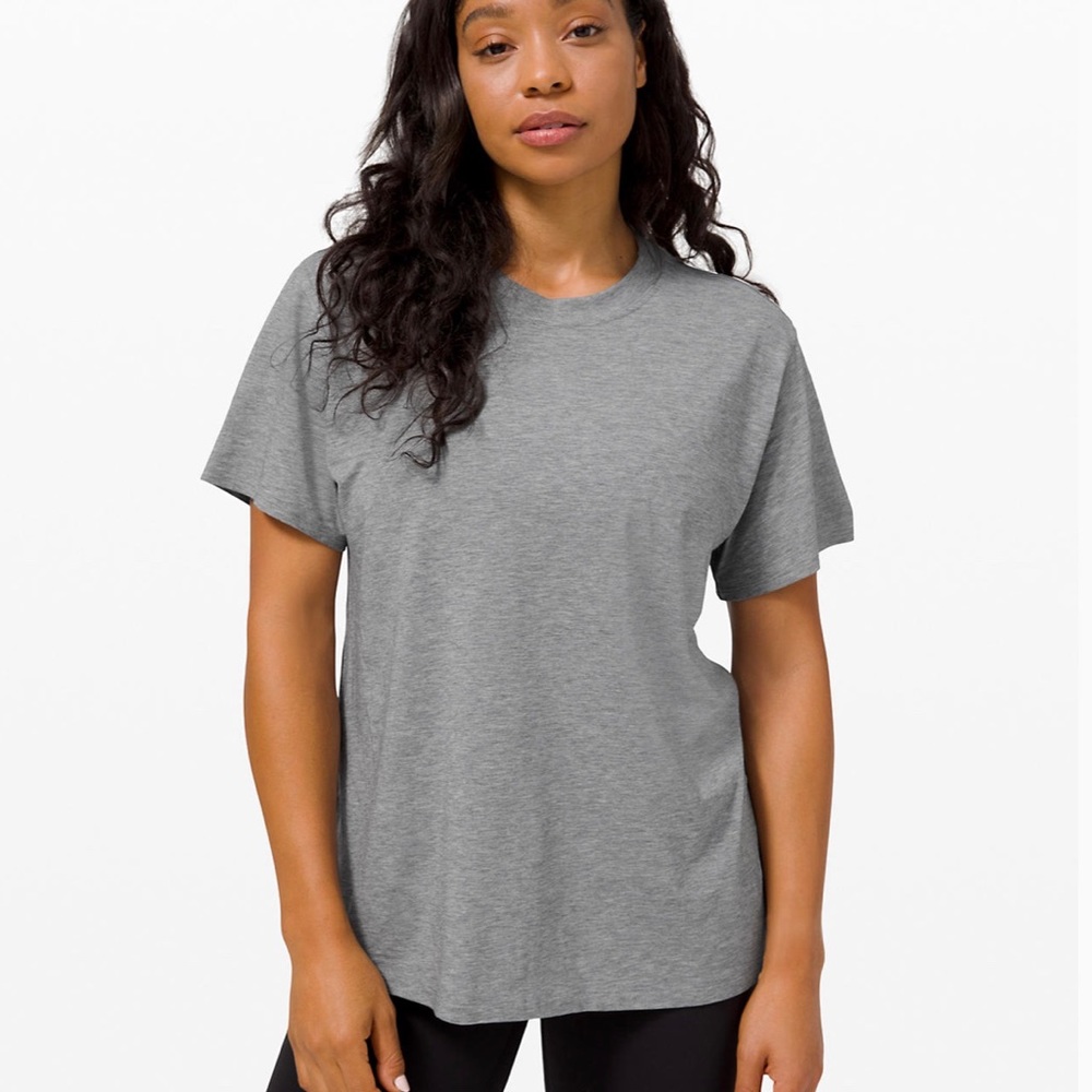 SOLD OUT Lululemon All Yours Tee Gray size 6